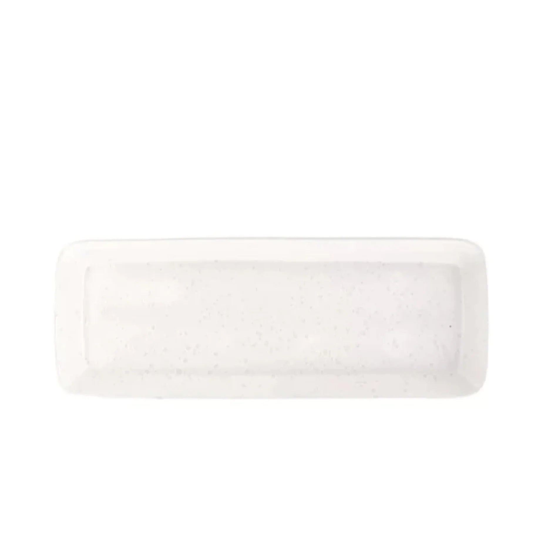 Bitz Living Stoneware Dish 14x38 cm Mat Cream